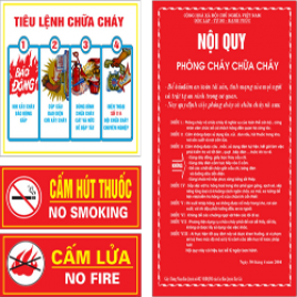 BÁN BỘ NỘI QUY TIÊU LỆNH GIÁ SĨ VÀ LẺ TẠI VĨNH PHÚC